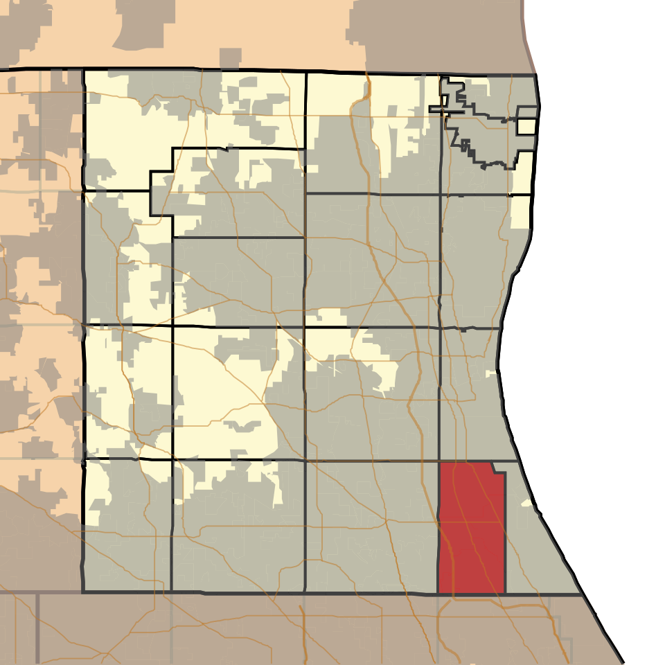 Map of West Deerfield