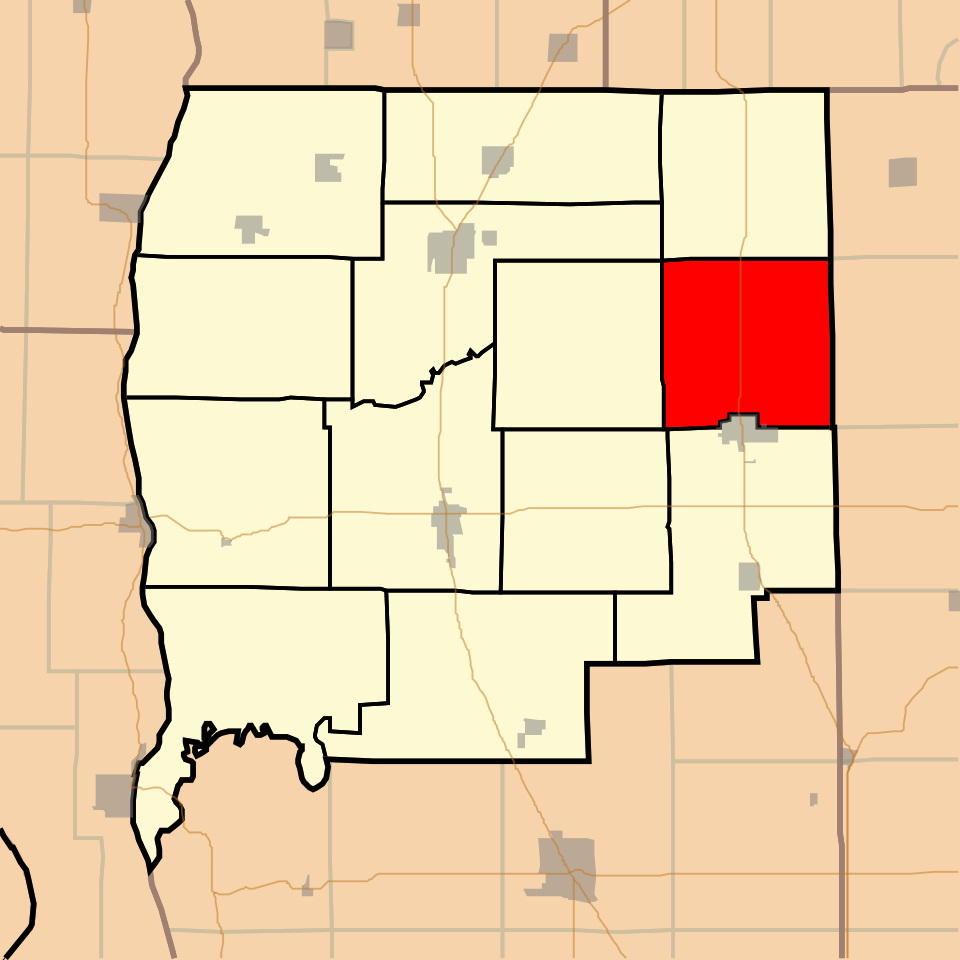 Locator map of Rubicon