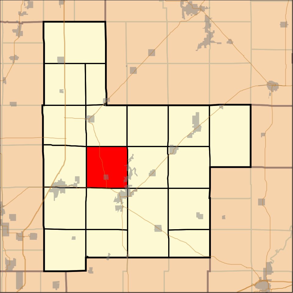 Locator map of Butler Grove