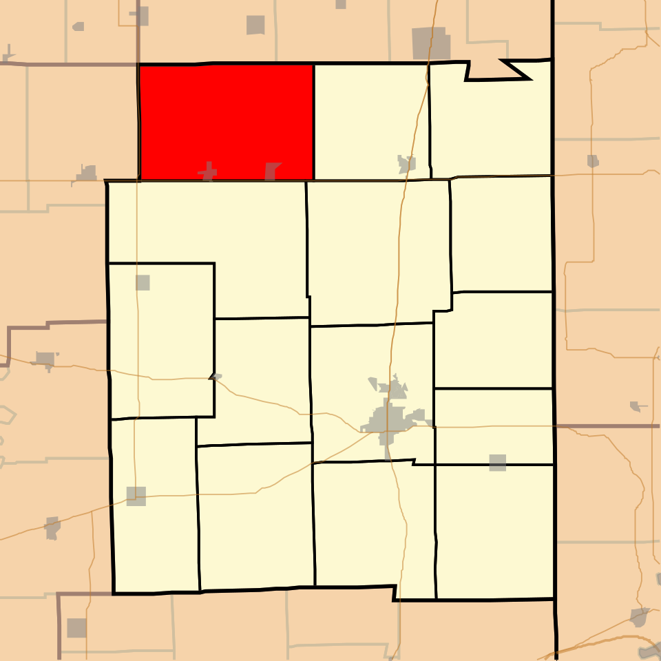 Locator map of Young America