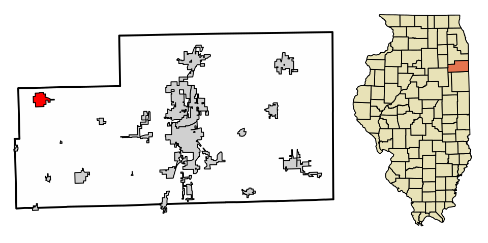 Locator map of Essex
