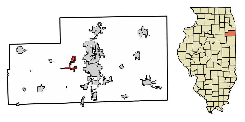 Locator map of Limestone