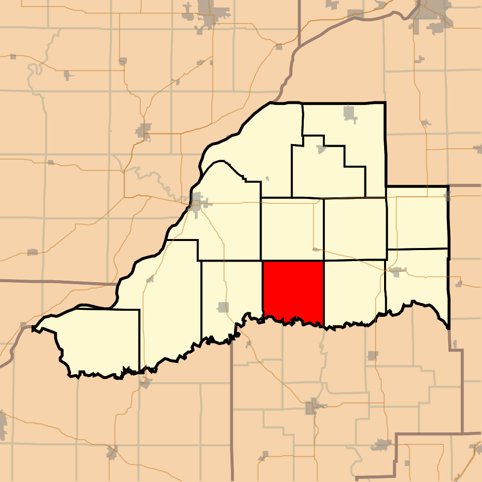 Locator map of Crane Creek