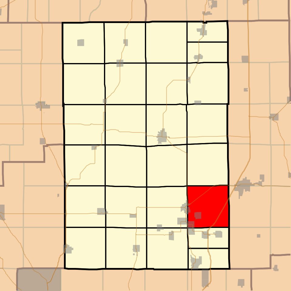 Map of Cahokia