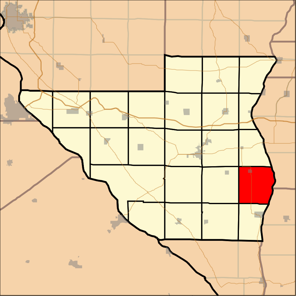 Locator map of Montezuma