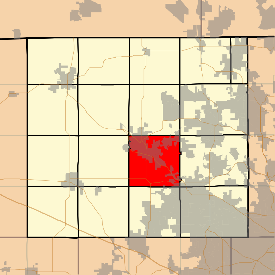 Locator map of Dorr