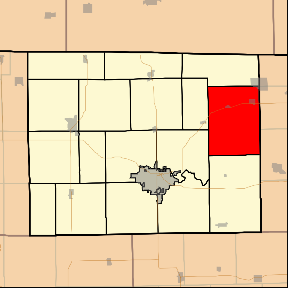 Locator map of Rock Run