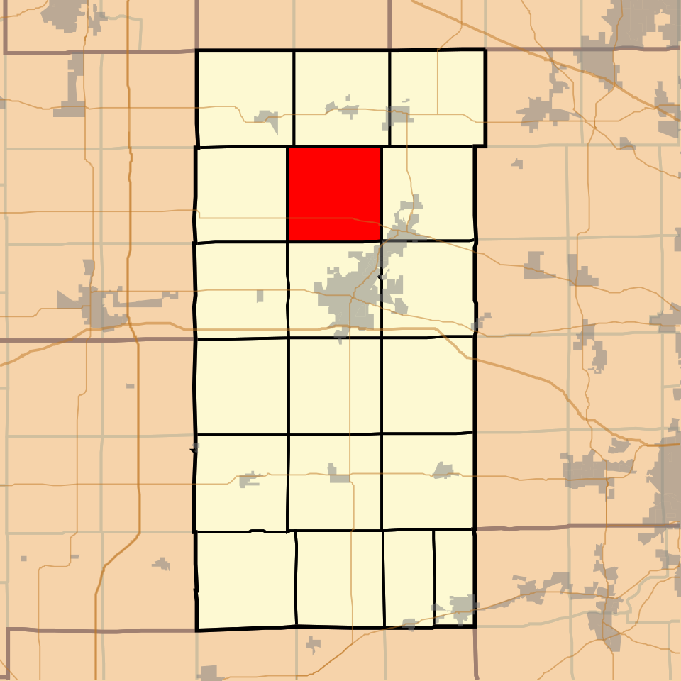 Locator map of Mayfield