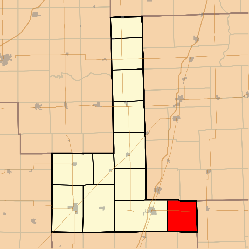 Locator map of Button