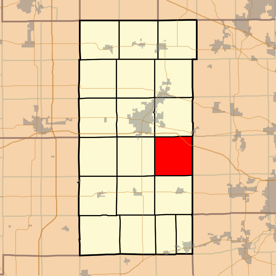 Locator map of Pierce