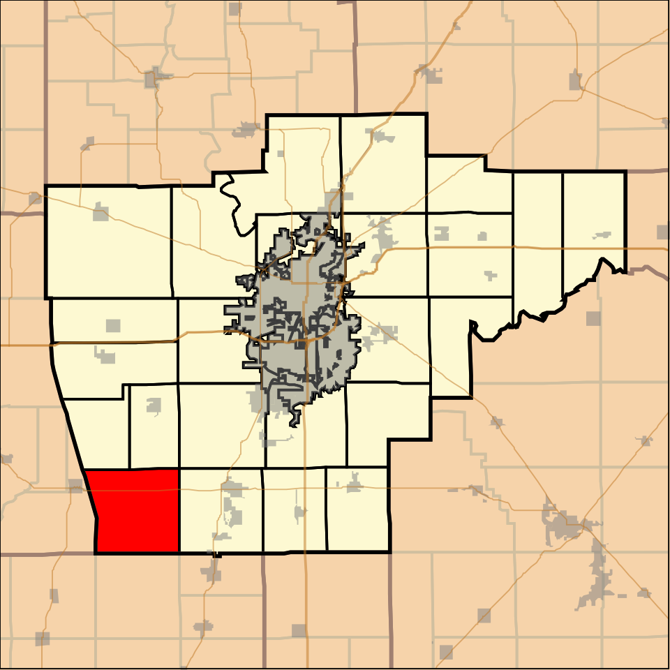 Locator map of Talkington