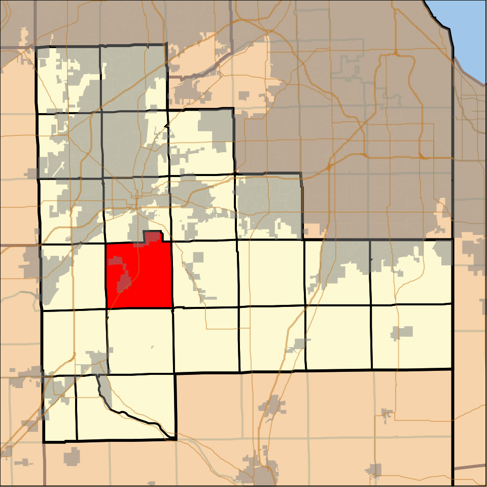 Locator map of Jackson