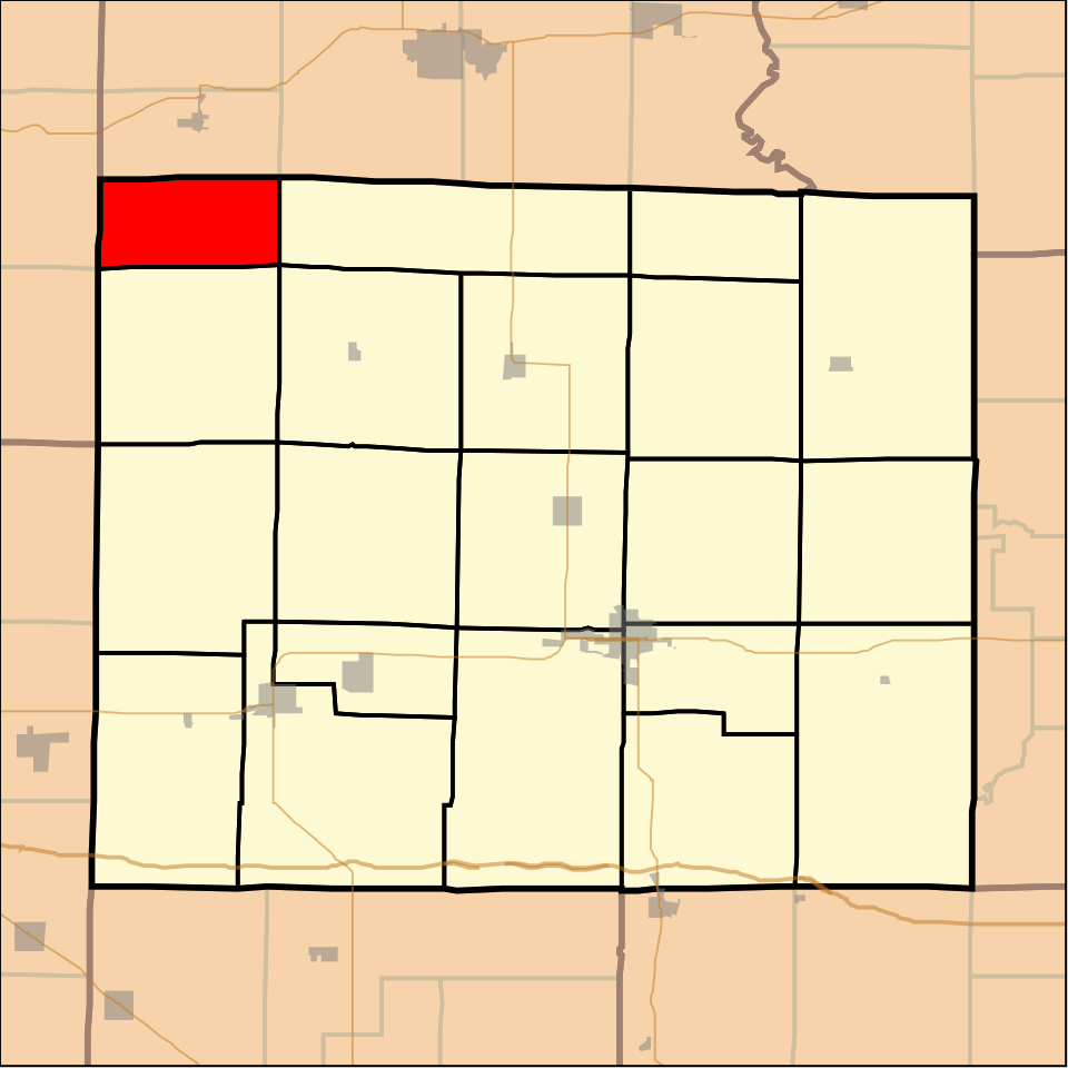 Locator map of Garden Hill