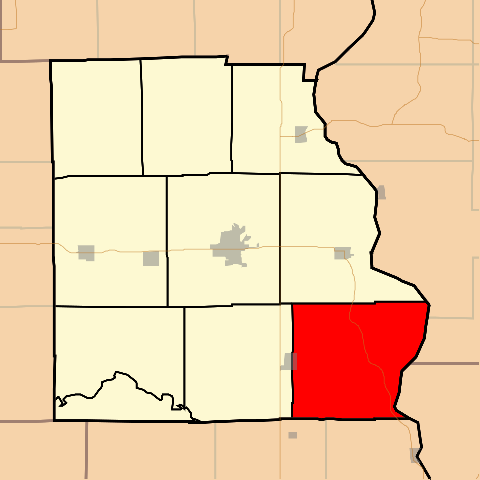 Locator map of Montgomery