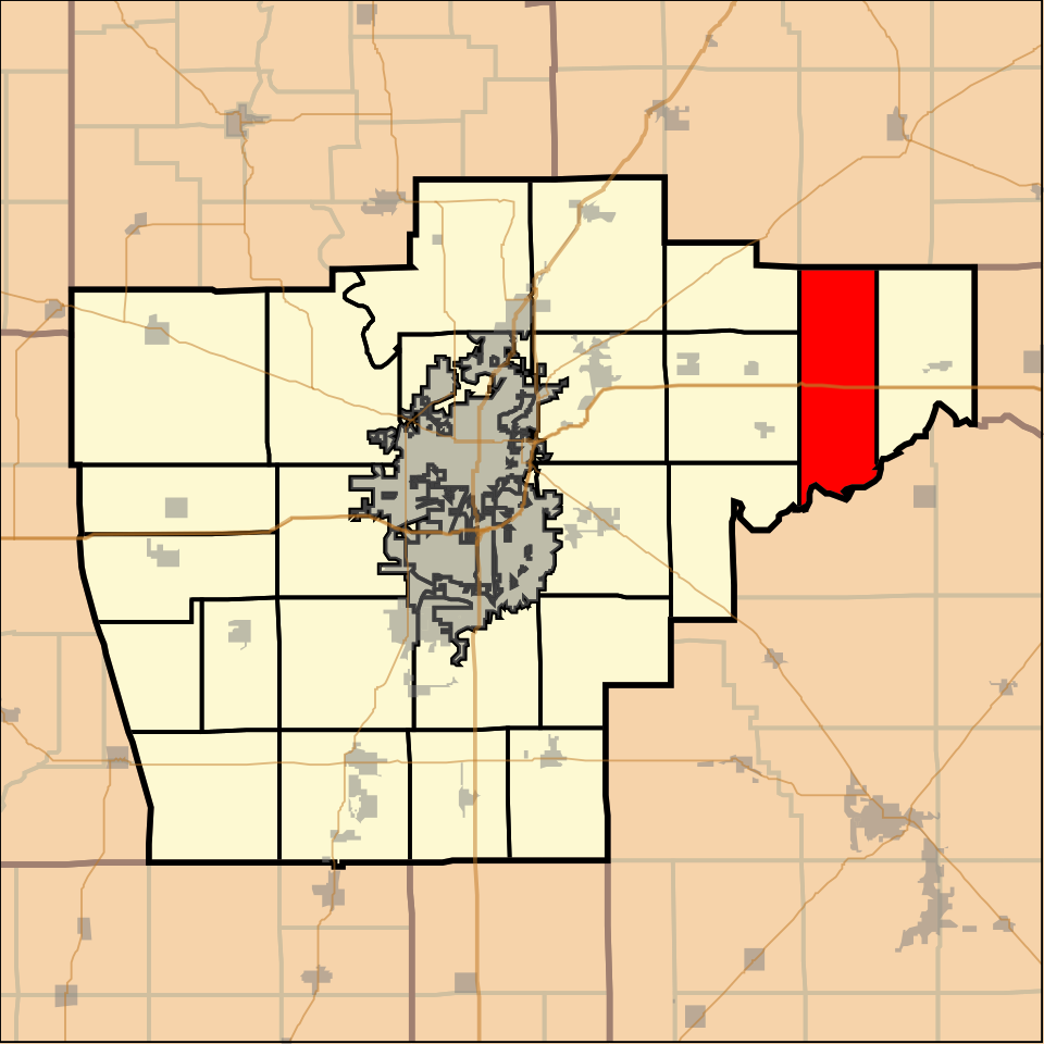 Locator map of Lanesville