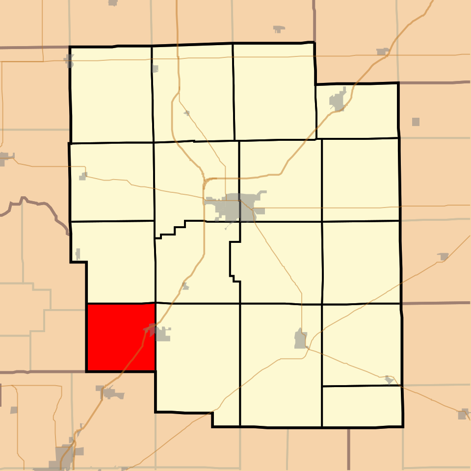Locator map of Hurlbut