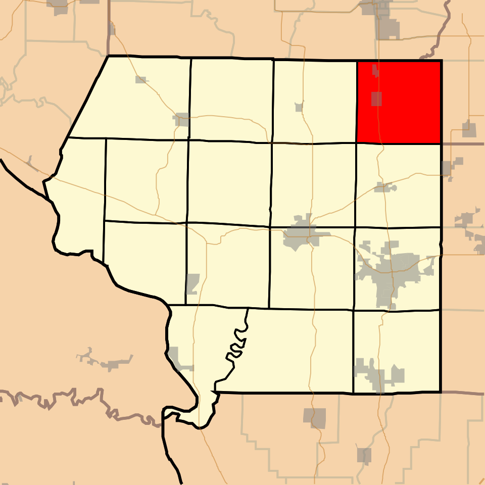 Locator map of Elk