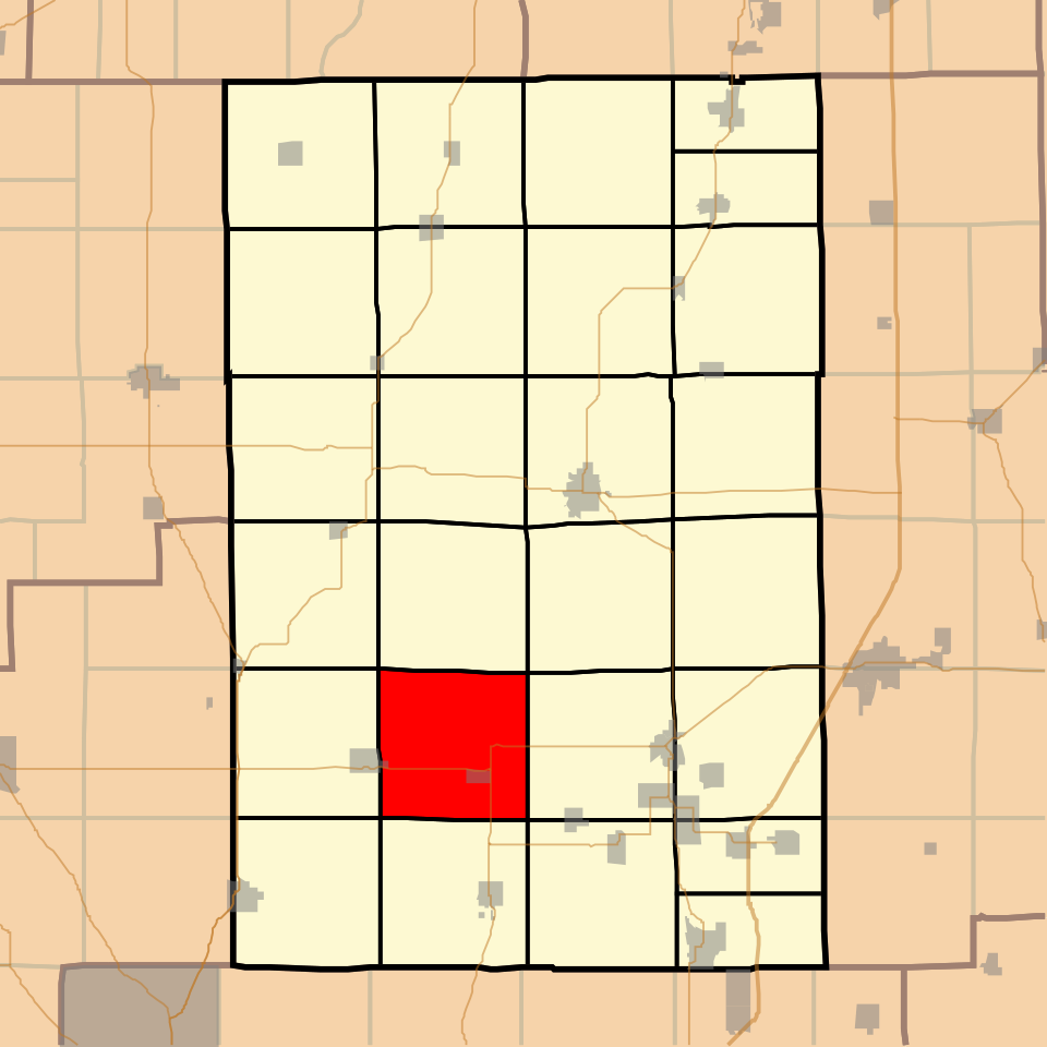 Locator map of Hillyard