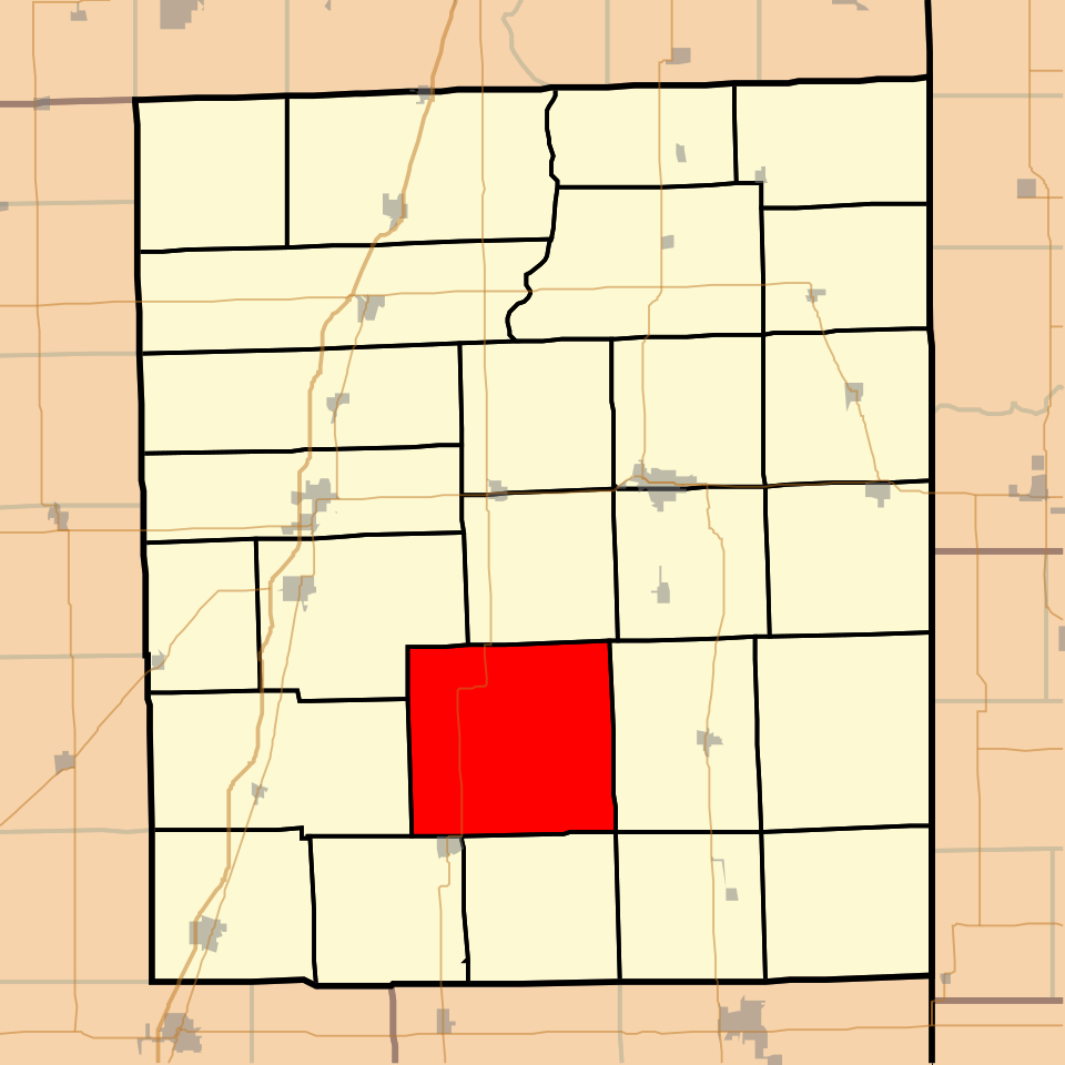 Locator map of Ash Grove