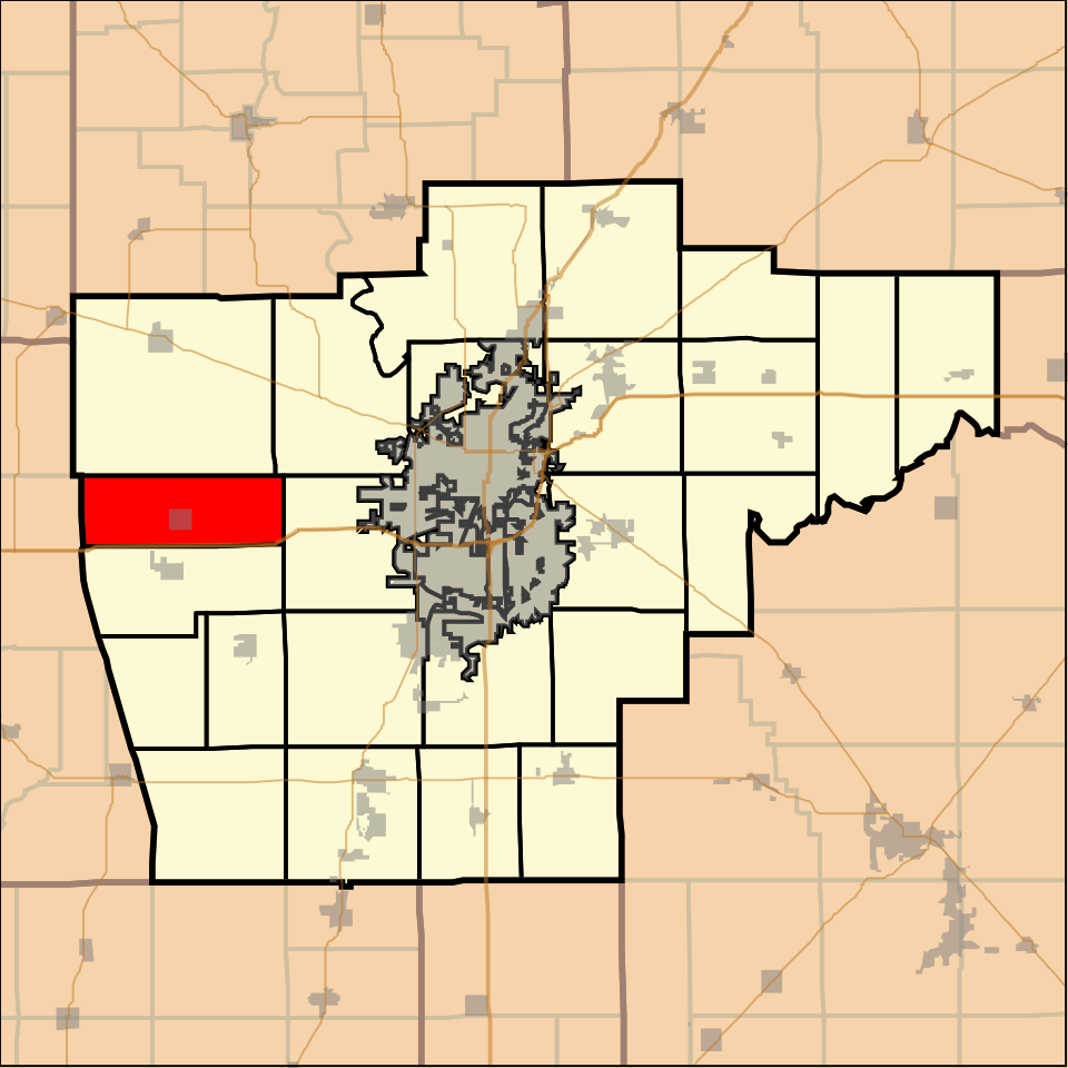 Locator map of Island Grove