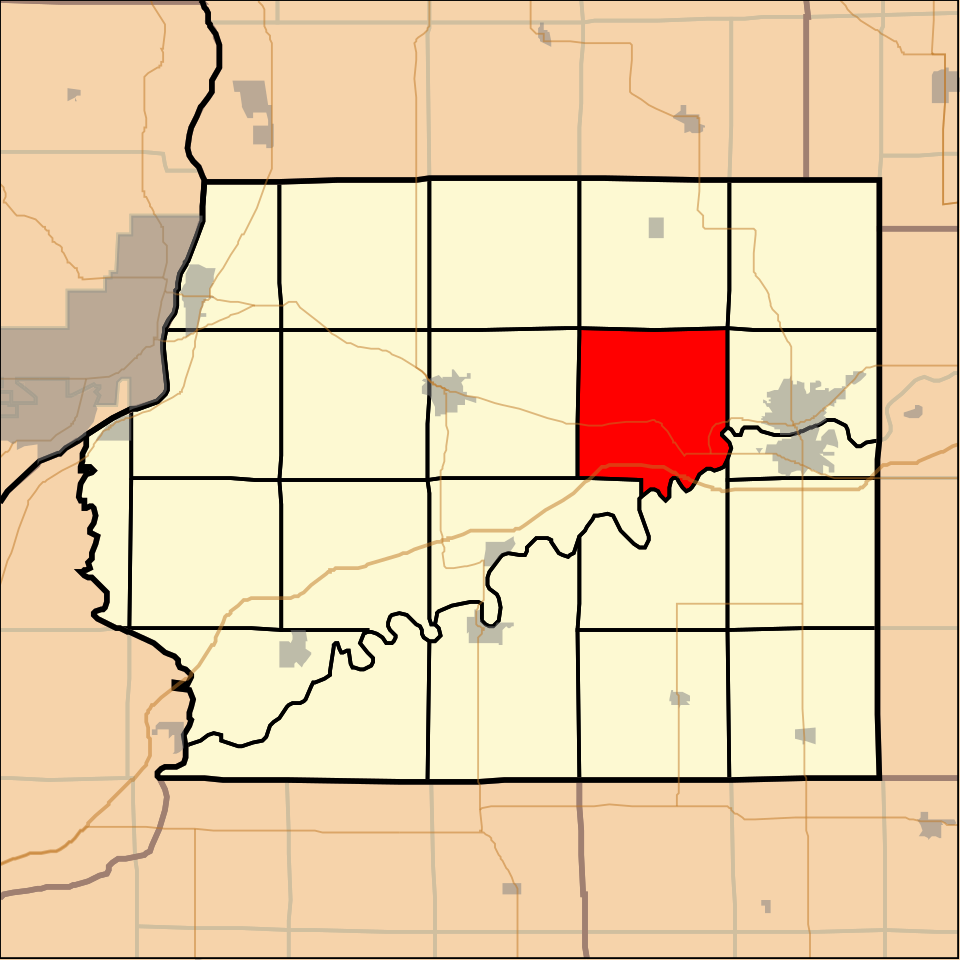 Locator map of Hopkins