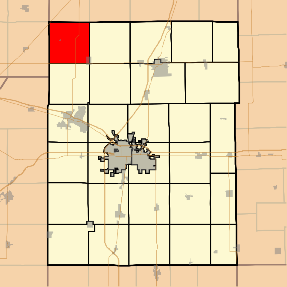 Locator map of Brown
