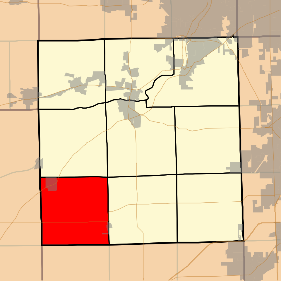Locator map of Big Grove