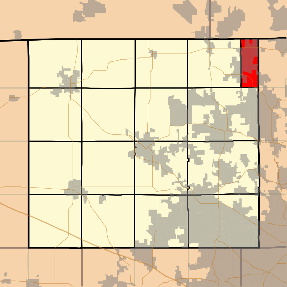 Map of Burton
