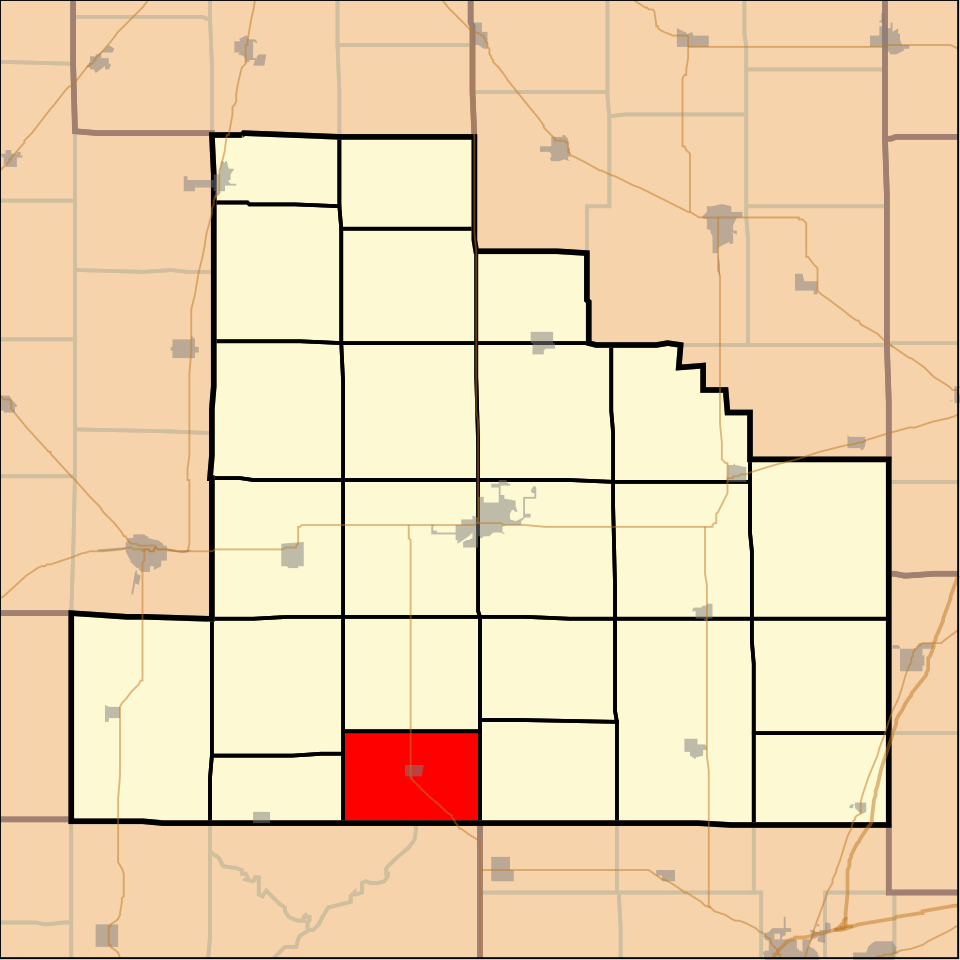 Locator map of Dry Point