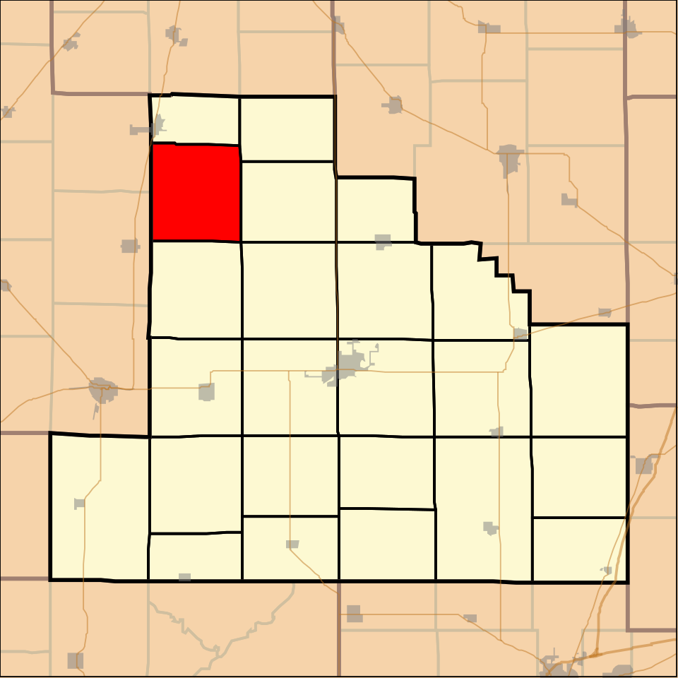 Locator map of Flat Branch
