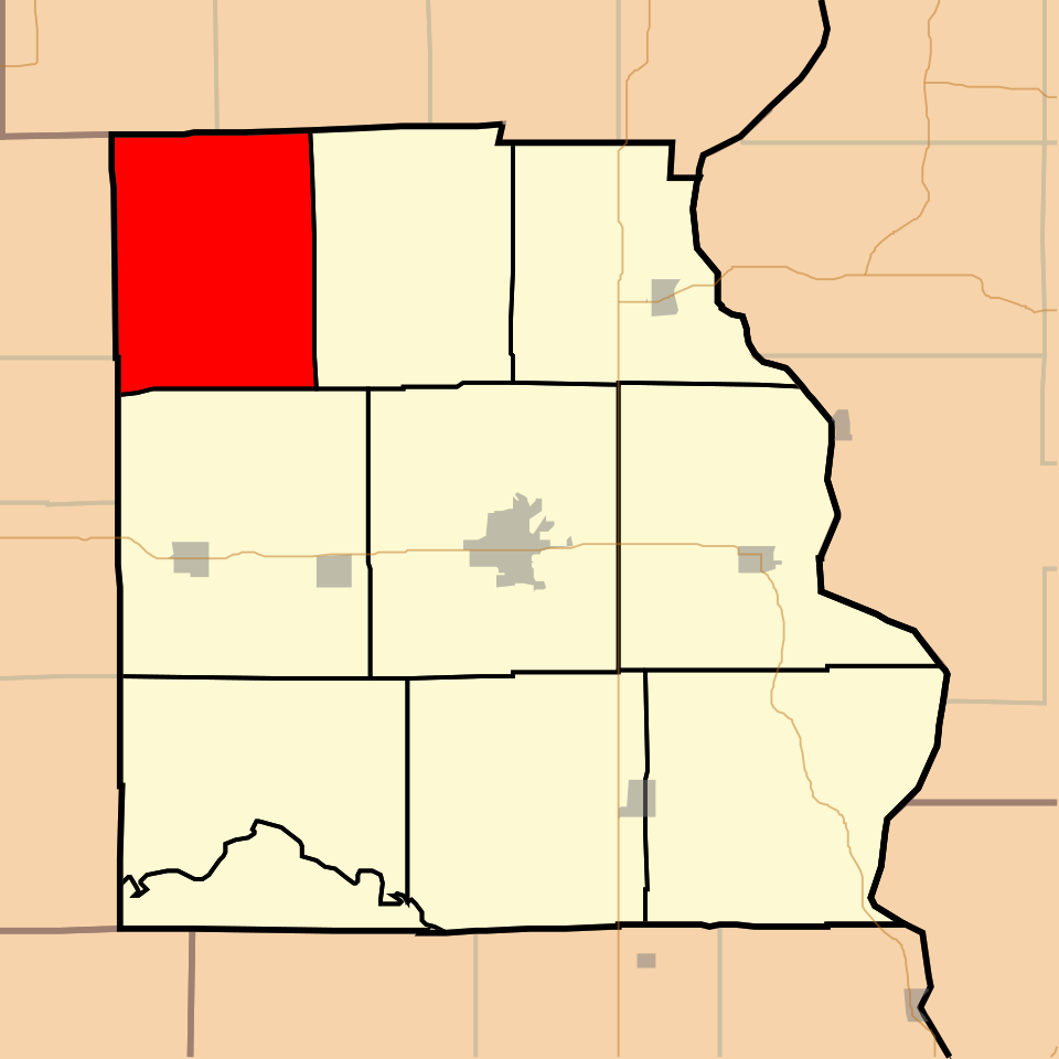 Locator map of Licking
