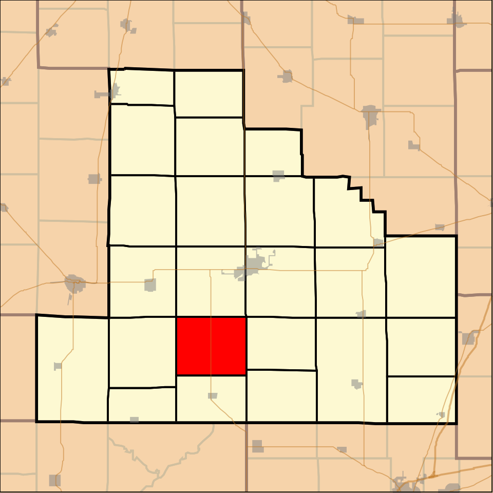 Locator map of Lakewood
