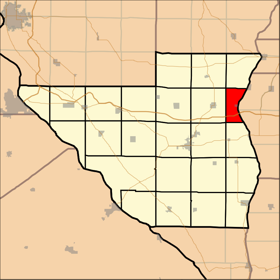 Locator map of Flint