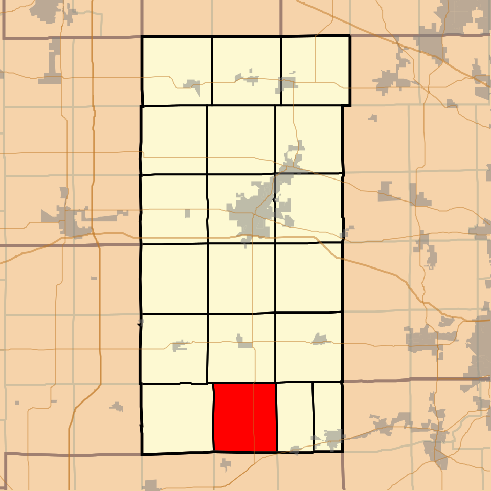 Locator map of Victor