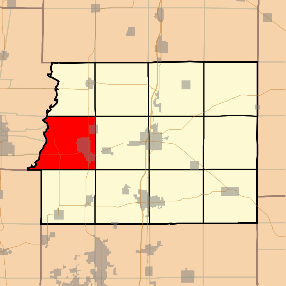 Locator map of Tyrone