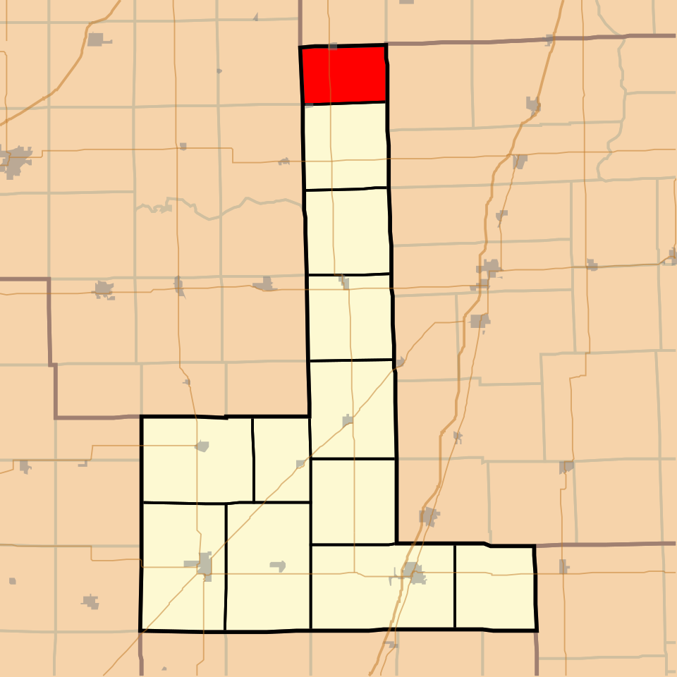 Locator map of Rogers