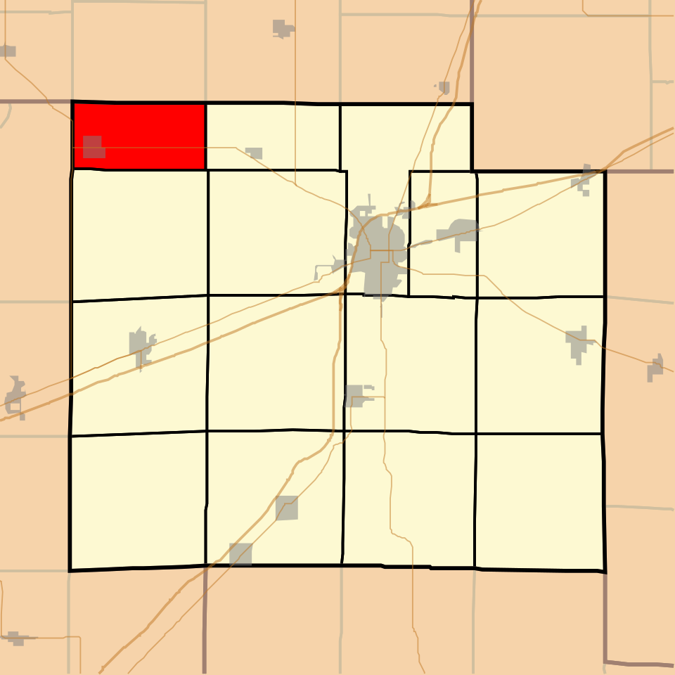 Locator map of Liberty