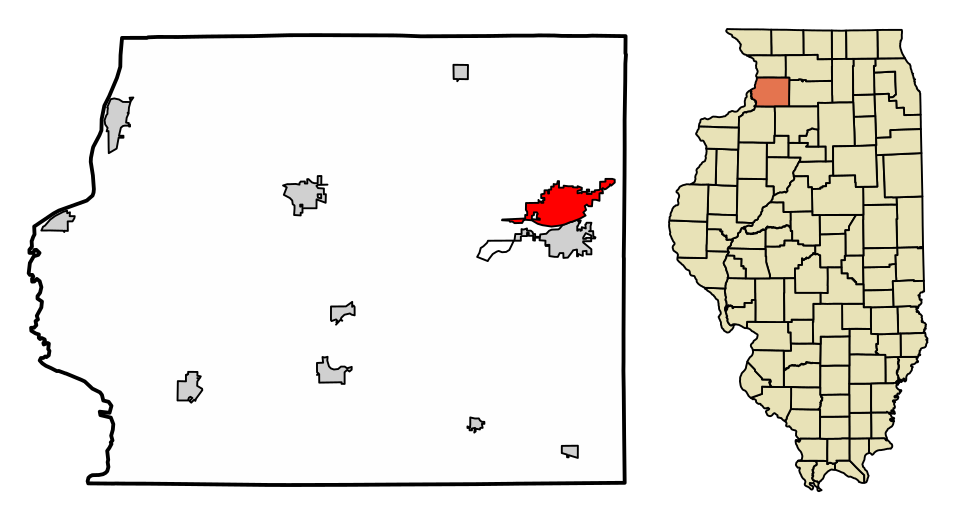 Locator map of Sterling