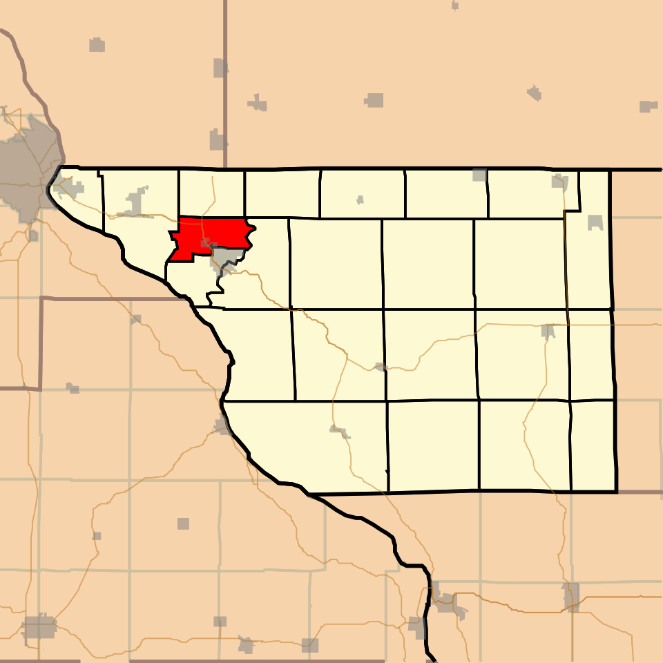 Locator map of Rawlins