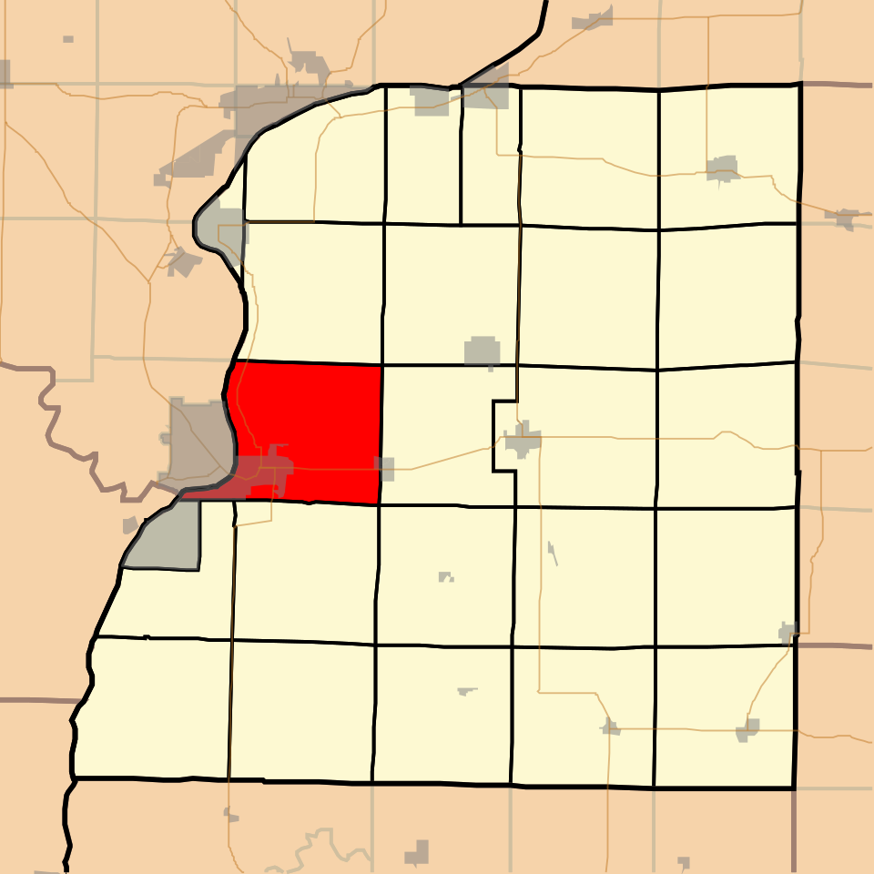 Locator map of Montebello
