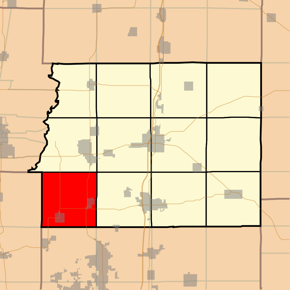 Locator map of Six Mile