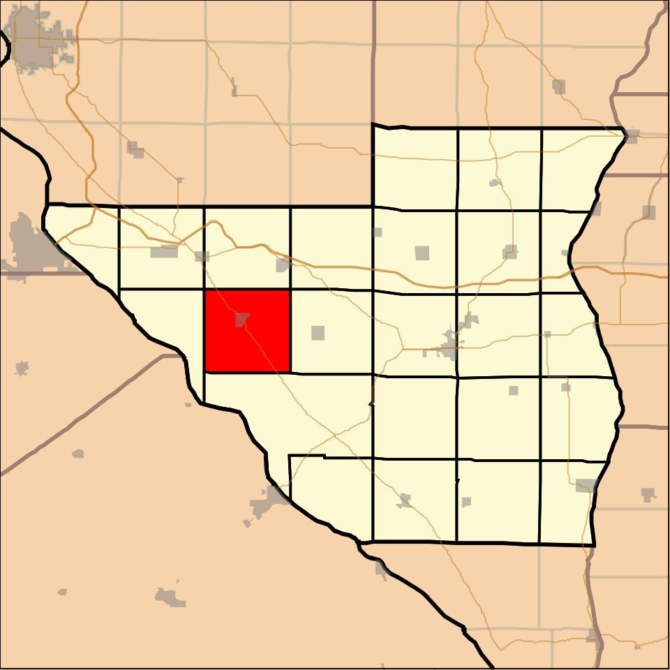 Locator map of Pleasant Vale