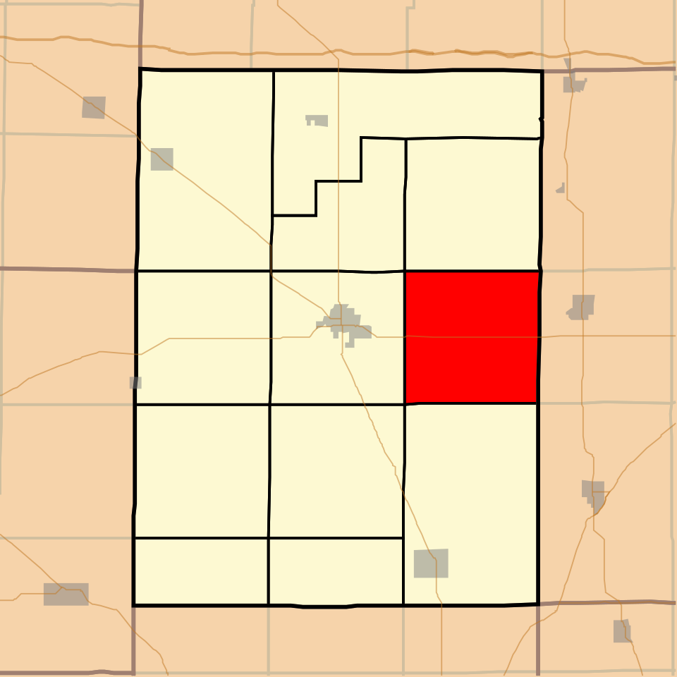 Locator map of Crook