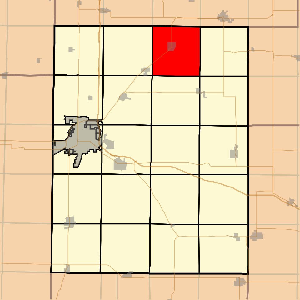 Locator map of Walnut Grove