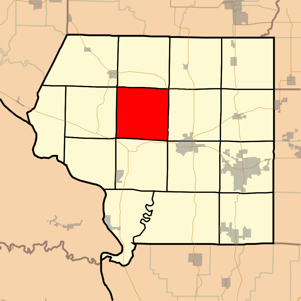 Locator map of Levan