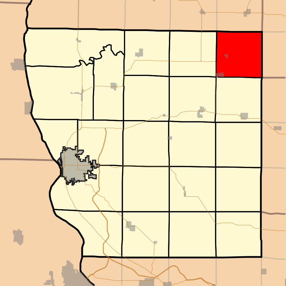 Locator map of Northeast