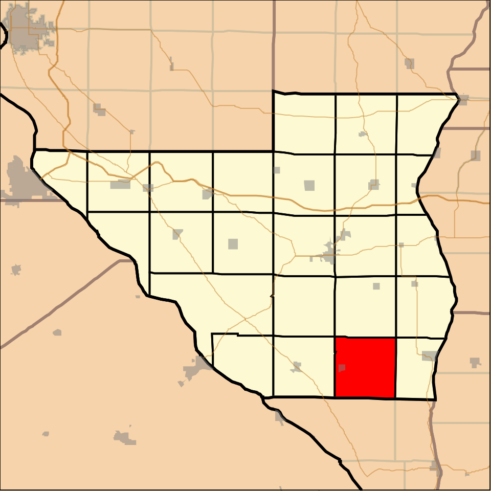Locator map of Spring Creek