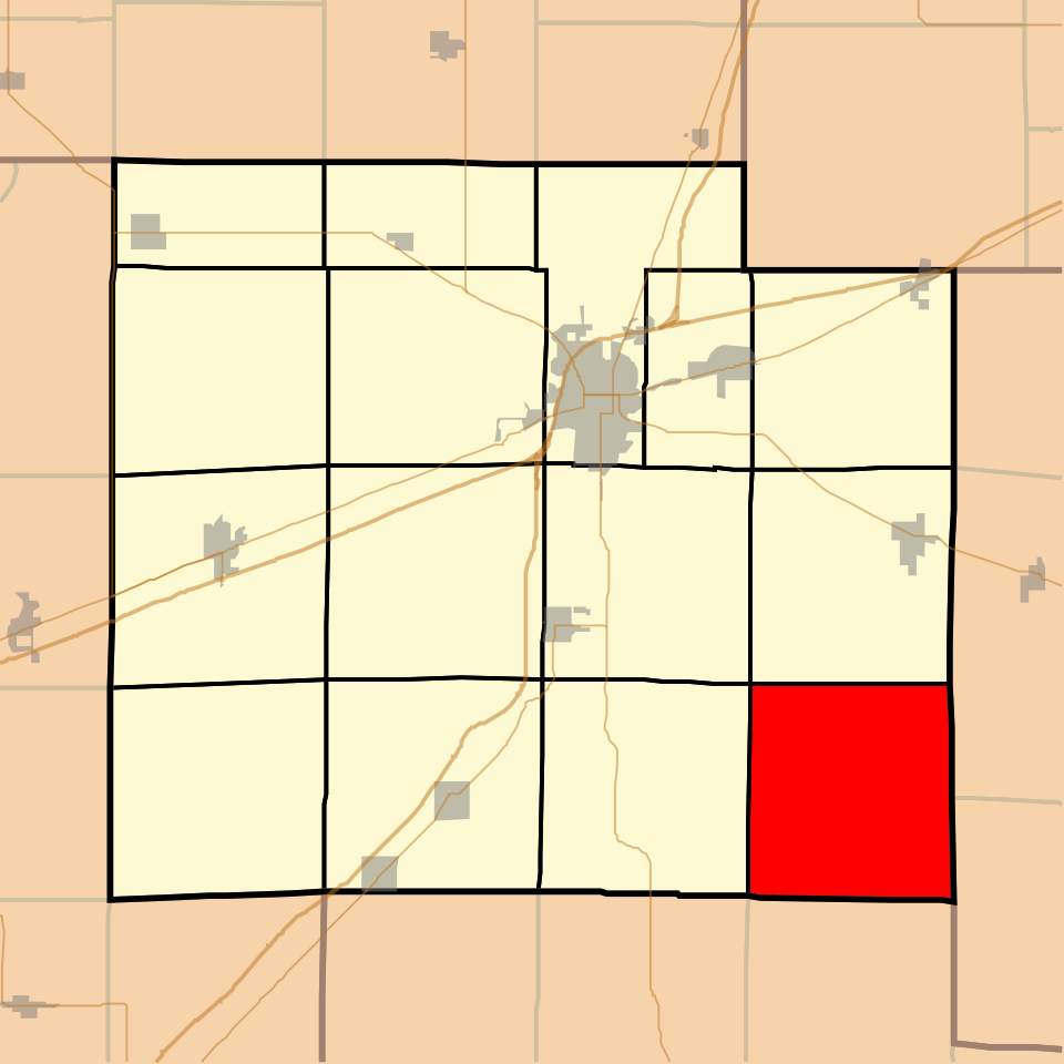 Locator map of Lucas