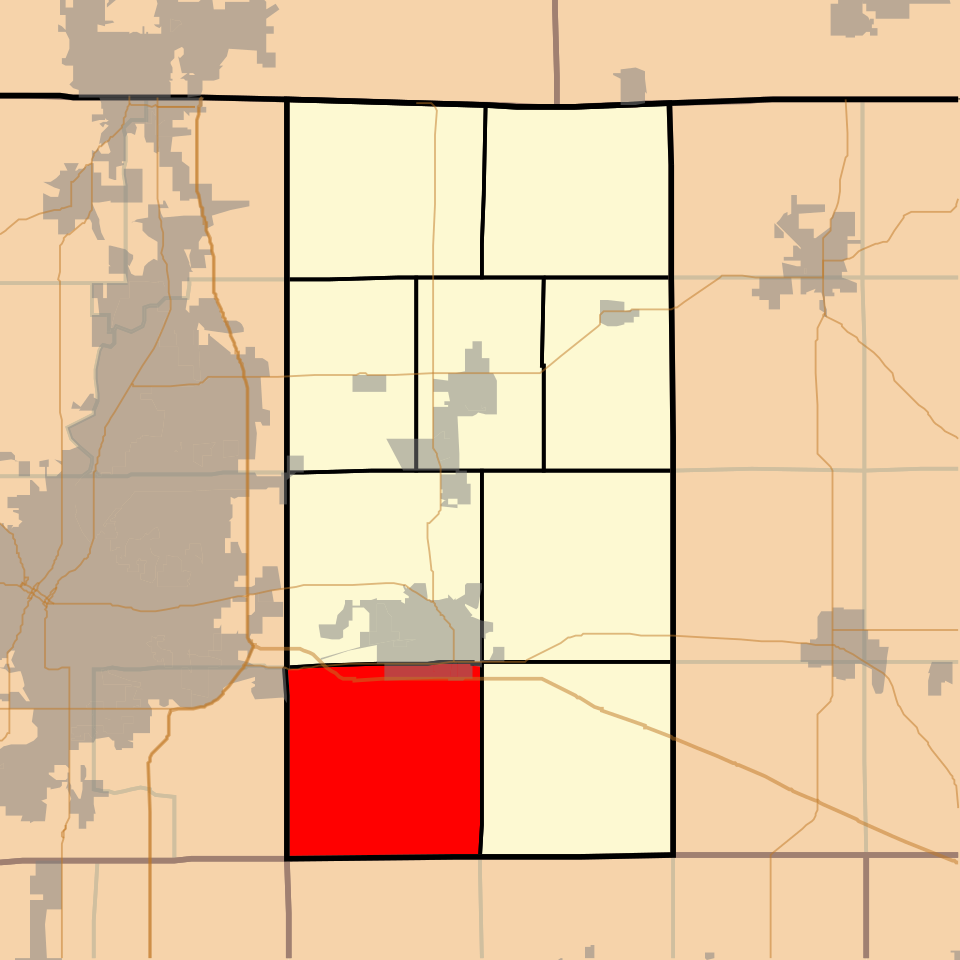 Locator map of Flora