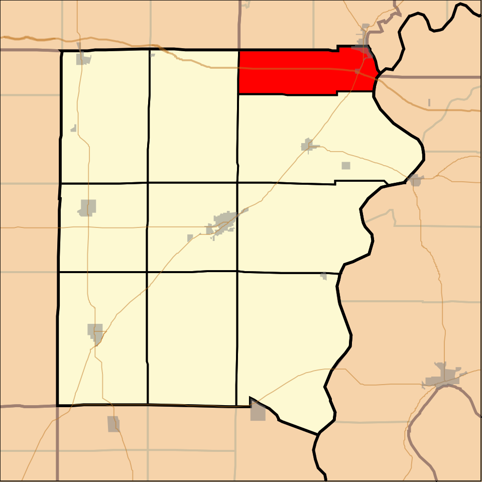 Locator map of Gray